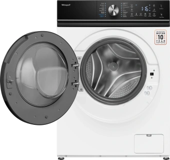 Стиральная машина Weissgauff WM 47147 DC Inverter Steam класс: A+++ загр.фронтальная макс.:7кг белый инвертор - купить недорого с доставкой в интернет-магазине
