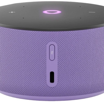 Умная колонка Yandex Станция Мини 3 Алиса лиловый 12W 1.0 BT/Wi-Fi (YNDX-00027LIL) - купить недорого с доставкой в интернет-магазине