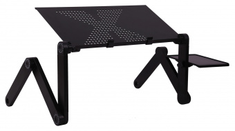 Стол для ноутбука Buro BU-804 столешница металл черный 48x48x26см - купить недорого с доставкой в интернет-магазине