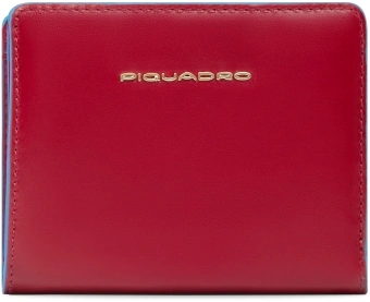 Кошелек женский Piquadro Blue Square PD6660B2R/R красный - купить недорого с доставкой в интернет-магазине
