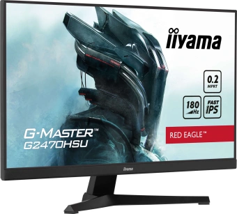 Монитор Iiyama 23.8" G-Master GB2470HSU-B6 черный IPS LED 0.2ms 16:9 HDMI M/M матовая HAS Piv 300cd 178гр/178гр 1920x1080 180Hz DP FHD USB 4.5кг - купить недорого с доставкой в интернет-магазине