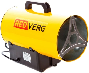 Тепловая пушка газовая RedVerg RD-GH17 1700Вт желтый/черный - купить недорого с доставкой в интернет-магазине