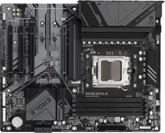 Материнская плата Gigabyte B650 EAGLE SocketAM5 AMD B650 4xDDR5 ATX AC`97 8ch(7.1) GbLAN RAID+HDMI+DP - купить недорого с доставкой в интернет-магазине