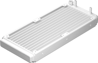 Система водяного охлаждения PcCooler DA360 WH ARGB Soc-AM5/AM4/1200/1700/1851 белый 4-pin Al 300W Ret (DA360-WHAWXX-GL) - купить недорого с доставкой в интернет-магазине