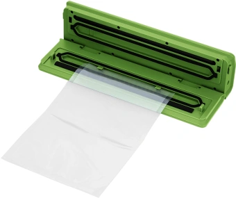 Вакуумный упаковщик Kitfort КТ-1558 ручной 70Вт 0.6Бар шир.пак.:30см зеленый - купить недорого с доставкой в интернет-магазине