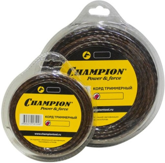 Леска для садовых триммеров Champion C7041 d=3.0мм L=12м - купить недорого с доставкой в интернет-магазине