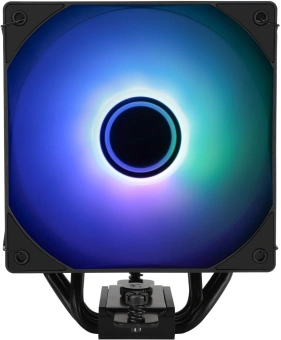 Устройство охлаждения(кулер) Thermalright Assassin Spirit 120 Vision ARGB Soc-AM5/AM4/1200/1700/1851 черный 4-pin 25.6dB Al+Cu LCD Ret (AS120-VISION-BL-ARGB) - купить недорого с доставкой в интернет-магазине