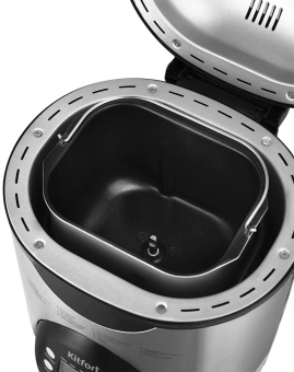 Хлебопечь Kitfort КТ-315 530Вт серебристый/черный - купить недорого с доставкой в интернет-магазине