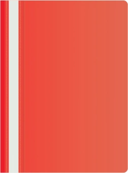 Папка-скоросшиватель Silwerhof Eco A4 прозрач.верх.лист пластик красный - купить недорого с доставкой в интернет-магазине