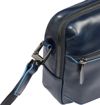 Сумка мужская Piquadro Blue Square CA6588B2/BLU2 синяя натур.кожа - купить недорого с доставкой в интернет-магазине