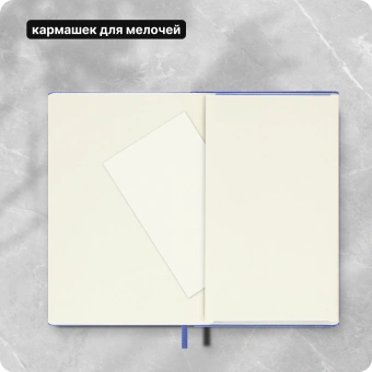 Блокнот Moleskine CLASSIC QP012B42 Pocket 90x140мм 192стр. нелинованный твердая обложка голубая гортензия - купить недорого с доставкой в интернет-магазине