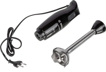 Блендер погружной Bosch CleverMixx MSM2610B 600Вт черный - купить недорого с доставкой в интернет-магазине
