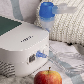 Ингалятор Omron DuoBaby (NE-301-RU) компрессорный стационарный белый - купить недорого с доставкой в интернет-магазине