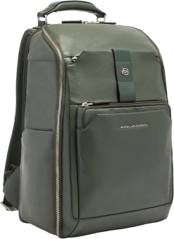 Рюкзак мужской Piquadro Tebe CA7159W144/VE хаки натур.кожа - купить недорого с доставкой в интернет-магазине