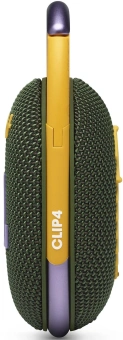 Колонка порт. JBL Clip 4 зеленый 5W 1.0 BT 15м 500mAh (JBLCLIP4GRN) - купить недорого с доставкой в интернет-магазине