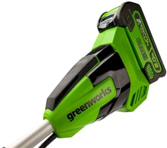 Триммер электрический Greenworks GD40BCB аккум. разбор.штан. реж.эл.:леска/нож - купить недорого с доставкой в интернет-магазине