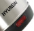 Чайник электрический Hyundai HYK-S1030 1.7л. 2200Вт серебристый матовый/черный корпус: металл/пластик - купить недорого с доставкой в интернет-магазине