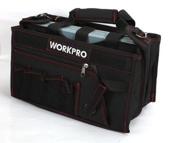 Сумка для инструментов Workpro WP281006 22отд. черный - купить недорого с доставкой в интернет-магазине