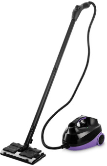 Пароочиститель напольный Kitfort КТ-9103-1 2000Вт фиолетовый - купить недорого с доставкой в интернет-магазине