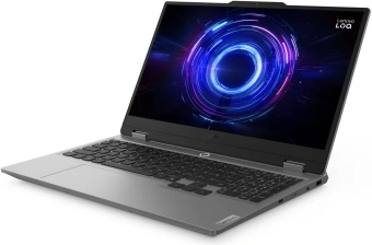 Ноутбук Lenovo LOQ 15IRX10 Core i7 13700HX 16Gb SSD512Gb NVIDIA GeForce RTX5050 8Gb 15.6" IPS FHD (1920x1080) без ОС grey WiFi BT Cam (83JE00YPPS) - купить недорого с доставкой в интернет-магазине