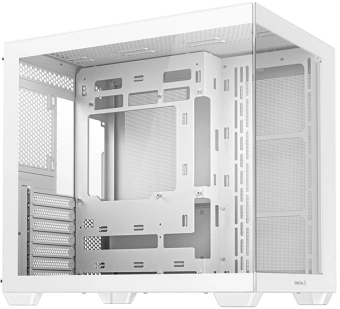 Корпус Deepcool CG530 WH белый без БП ATX 10x120mm 4x140mm 1xUSB2.0 2xUSB3.0 audio bott PSU - купить недорого с доставкой в интернет-магазине
