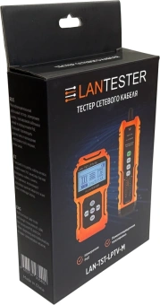 Тестер кабельный Lanmaster LAN-TST-LPTV-M оранжевый/черный - купить недорого с доставкой в интернет-магазине