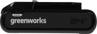 Батарея аккумуляторная Greenworks G24B4+ 24В 4Ач Li-Ion (2940407) - купить недорого с доставкой в интернет-магазине