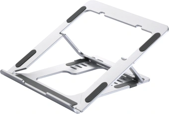 Подставка для ноутбука Buro BU-LS120 238x17x215мм 450г алюминий серебристый - купить недорого с доставкой в интернет-магазине