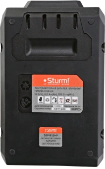 Батарея аккумуляторная Sturm! SBP1806HP 18В 6Ач Li-Ion - купить недорого с доставкой в интернет-магазине