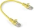 Патч-корд Exegate UTP-RJ45-RJ45-5e-0,3M-YL 1Гбит/с UTP 4 пары cat.5E CCA 0.3м желтый RJ-45 (m)-RJ-45 (m) (EX258664RUS) - купить недорого с доставкой в интернет-магазине