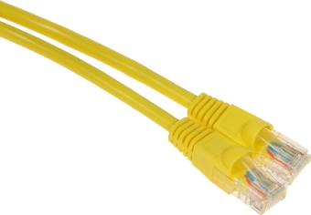 Патч-корд Buro UTP-5E-3M-Y UTP 4 пары cat.5E CCA molded 3м желтый RJ-45 (m)-RJ-45 (m) - купить недорого с доставкой в интернет-магазине