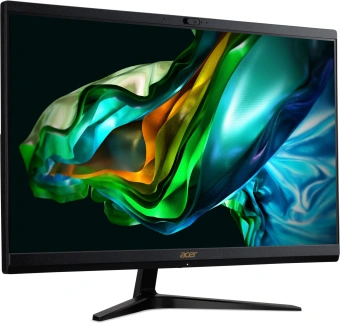 Моноблок Acer Aspire C24-1800 23.8" Full HD i5 1334U (1.3) 16Gb SSD512Gb UHDG CR Eshell GbitEth WiFi BT 65W клавиатура мышь Cam черный 1920x1080 - купить недорого с доставкой в интернет-магазине