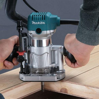 Фрезер Makita RT0700CX2 710Вт 30000об/мин макс.ход:35мм - купить недорого с доставкой в интернет-магазине
