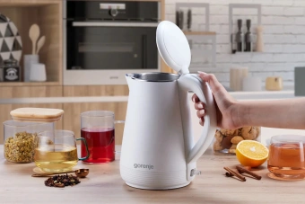 Чайник электрический Gorenje K17DWR белый - купить недорого с доставкой в интернет-магазине