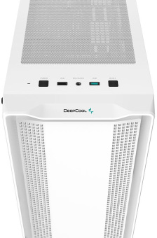 Корпус Deepcool CC560 V2 белый без БП ATX 8x120mm 5x140mm 1xUSB2.0 audio bott PSU - купить недорого с доставкой в интернет-магазине