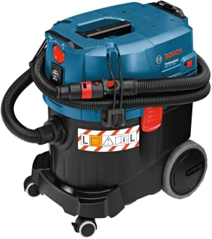 Строительный пылесос Bosch GAS 35 L SFC+ 1200Вт (уборка: сухая/влажная) синий - купить недорого с доставкой в интернет-магазине