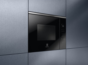 Микроволновая печь Electrolux KMFE172TEX 17л. 800Вт черный (встраиваемая) - купить недорого с доставкой в интернет-магазине