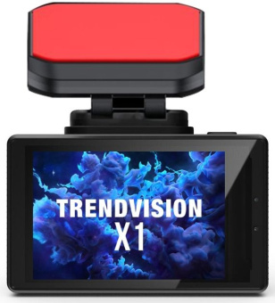 Видеорегистратор TrendVision X1 черный 1080x1920 1080p 150гр. GPS MSTAR 8336 - купить недорого с доставкой в интернет-магазине
