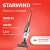 Пылесос ручной Starwind SCH1260 1000Вт коричневый/белый - купить недорого с доставкой в интернет-магазине