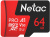Флеш карта microSDXC 64GB Netac NT02P500PRO-064G-R P500 Extreme Pro + adapter - купить недорого с доставкой в интернет-магазине