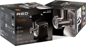 Мясорубка Red Solution RMG-1213-6 1340Вт черный - купить недорого с доставкой в интернет-магазине