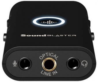 Звуковая карта Creative USB Sound Blaster G3 (BlasterX Acoustic Engine Pro) 7.1 Ret - купить недорого с доставкой в интернет-магазине