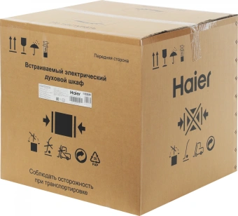 Духовой шкаф Электрический Haier HOX-FP3ABX черный/нержавеющая сталь - купить недорого с доставкой в интернет-магазине