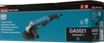 Углошлифовальная машина Makita GA5021 1050Вт 11000об/мин рез.шпин.:M14 d=125мм - купить недорого с доставкой в интернет-магазине
