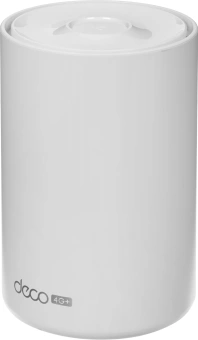 Бесшовный Mesh роутер TP-Link Deco X10-4G (DECO X10-4G(1-PACK)) AX1500 10/100/1000BASE-TX/4G cat.6 белый - купить недорого с доставкой в интернет-магазине