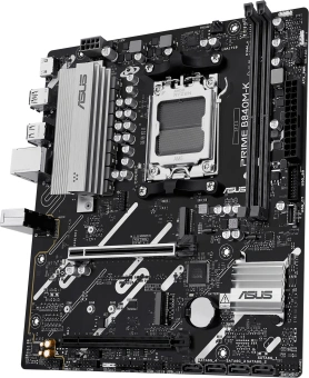 Материнская плата Asus PRIME B840M-K Socket AM5 AMD B840 2xDDR5 mATX AC`97 8ch(7.1) 2.5Gg RAID+HDMI - купить недорого с доставкой в интернет-магазине