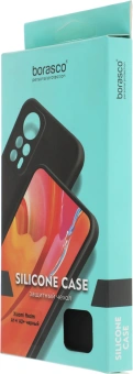 Чехол (клип-кейс) BoraSCO для Xiaomi Redmi A1+ Silicone Case черный (70938) - купить недорого с доставкой в интернет-магазине