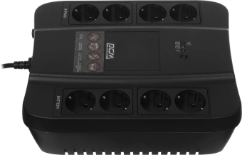 Источник бесперебойного питания Powercom Spider SPD-450N 270Вт 450ВА черный - купить недорого с доставкой в интернет-магазине