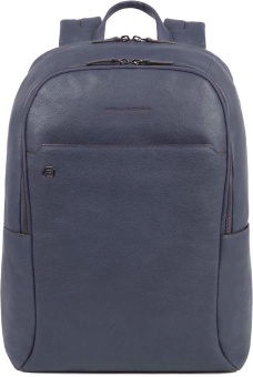 Рюкзак Piquadro Black Square CA4762B3/BLU4 темно-синий кожа - купить недорого с доставкой в интернет-магазине