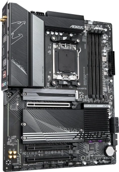 Материнская плата Gigabyte B650 A ELITE AX V2 SocketAM5 AMD B650 4xDDR5 ATX AC`97 8ch(7.1) 2.5Gg RAID+HDMI+DP - купить недорого с доставкой в интернет-магазине